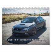 2014年のLegactGT.comのメンバーのカレンダー カレンダー (カバー)