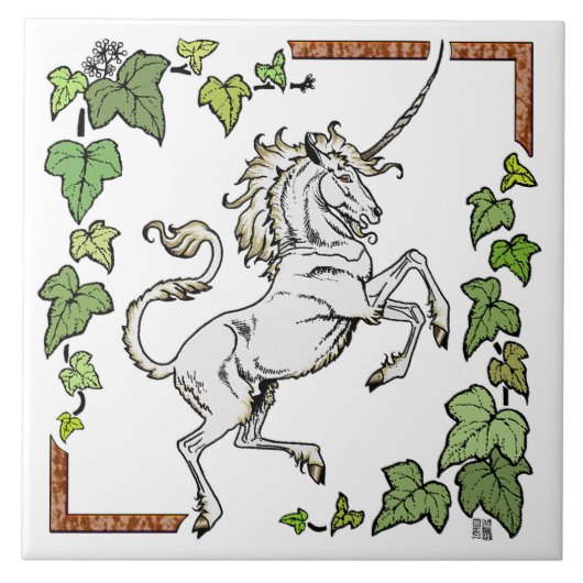 2014年のMinkiModeのコレクション: キヅタの大きいタイル タイル (正面)