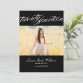 2014年エレガント卒業案内 招待状 (スタンド正面)