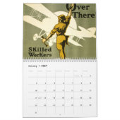 2014年クラシック陸軍採用暦 カレンダー (1月 2027)