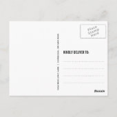 2014年スタンプ卒業のクラスありがとうはがき ポストカード (裏面)