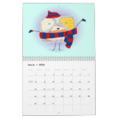 2014年ハッピーフード カレンダー (3月 2026)