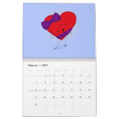 2014年ハッピーフード カレンダー (2月 2027)