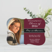 2014年マルーン卒業招待状 招待状 (スタンド正面)