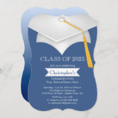 2014年モダンクラス卒業パーティー招待状 招待状 (正面/裏面)