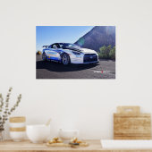 2014年ラスベガスで日産GT-RでSEMAに対応 ポスター (キッチン)