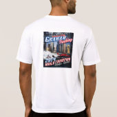 2014年世界のチャンピオン、人の二重乾燥した網のTシャツの Tシャツ (裏面)