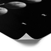 2014年北半球の月相ポスター ポスター (角)