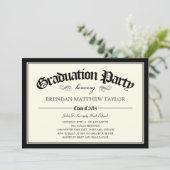 2014年卒業会招待状 招待状 (スタンド正面)