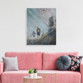 2014年失った近く キャンバスプリント (インサイチュ (リビング))