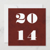 2014年度またはそれ以降のマロングールド卒業式V05 案内状 (裏面)