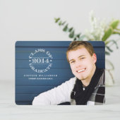 2014年度写真卒業パーティー招待状 招待状 (スタンド正面)