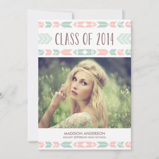 2014年度卒業パーティー招待状 招待状 (正面)