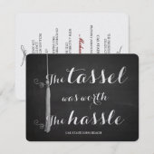 2014年度大学卒業式 招待状 (正面/裏面)