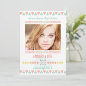 2014年度 アステカ トライバル フォト 卒業パーティー 招待状 (スタンド正面)