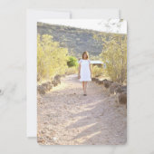 2014年度 卒業のお知らせ - コンフェッティ 案内状 (裏面)