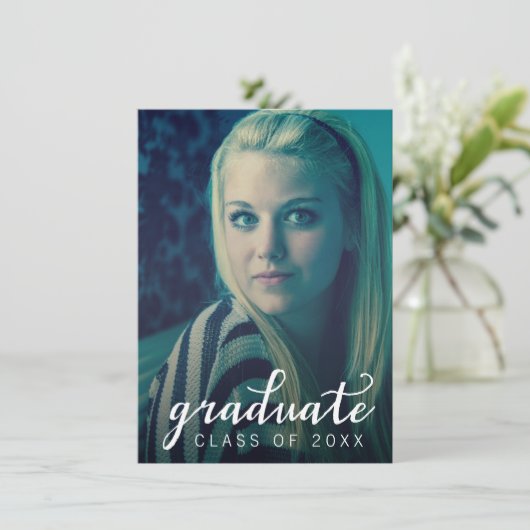 2014年度 卒業写真 招待状 (スタンド正面)