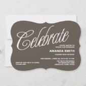 2014年度 女子卒業写真 卒業パーティー招待状 招待状 (裏面)