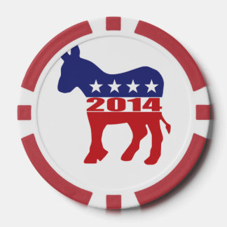 2014年民主党に投票しよう ポーカーチップ