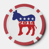 2014年民主党に投票しよう ポーカーチップ (裏面)