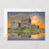 2014年祝のハガキのスコットランド独立 ポストカード (正面/裏面)