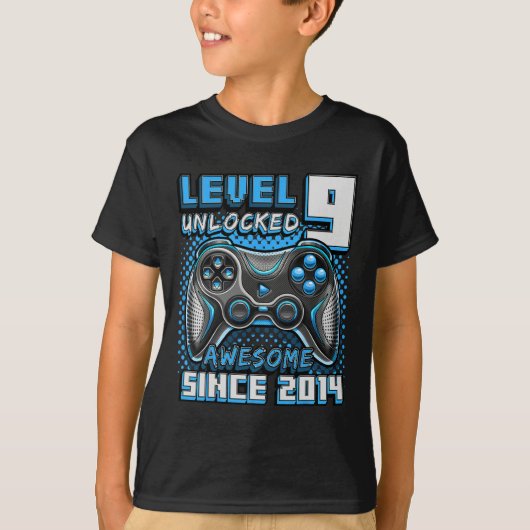 2014年素晴らしアンロック・ゲーム第9誕生日Bo Tシャツ (正面)