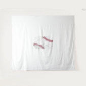 2014年誕生日8歳 8年目の野球プレゼント エイト タペストリー (正面(横))