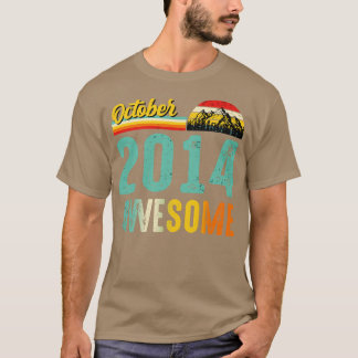 2014年10月誕生日ギフトシャツヴィンテージ10月2日 Tシャツ