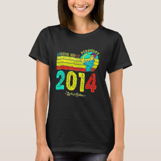 2014年2月生まれ 8歳の伝説 2014年から Tシャツ