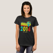 2014年2月生まれ 8歳の伝説 2014年から Tシャツ (正面フル)
