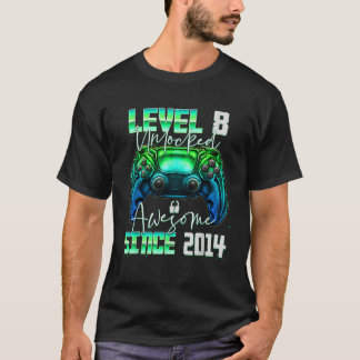 2014年8素晴らし誕生日G以降のレベル8のロック解除 Tシャツ