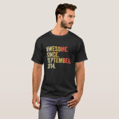 2014年9月以素晴らし降8年目の誕生日 Tシャツ (正面フル)