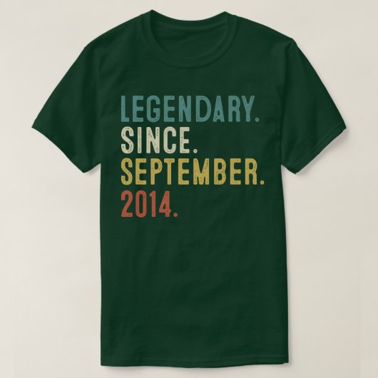 2014年9月8日Biから8年前のギフト伝説 Tシャツ (デザイン正面)