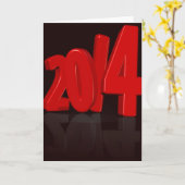 2014年 カード (黄色い花)