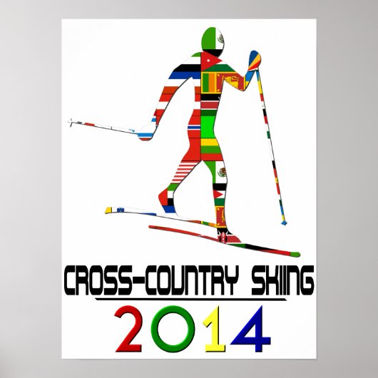 2014年：クロスカントリースキー ポスター (正面)