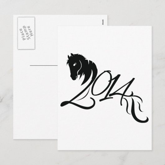 2014年 シーズンポストカード (正面/裏面)