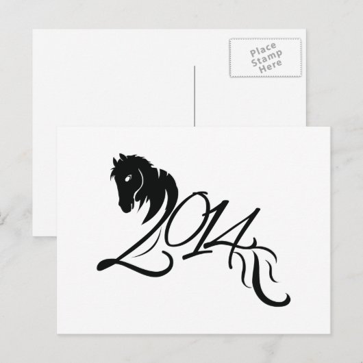 2014年 シーズンポストカード (正面/裏面)