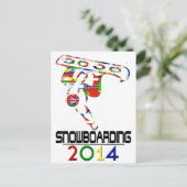 2014年：スノーボード ポストカード (スタンド正面)