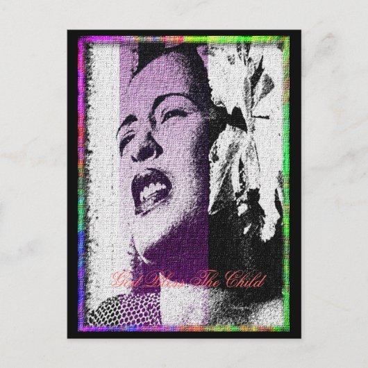 2014年、神はその子を祝福する ポストカード (正面)