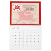 2014旧正月の占星術のカレンダー カレンダー (3月 2026)