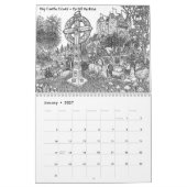 2014暦年-ビルパーキンズ著ファンタジーの芸術 カレンダー (1月 2027)