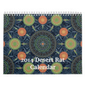 2014砂漠ラットのカレンダー カレンダー (カバー)