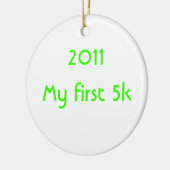 2014私の最初5k セラミックオーナメント (左)