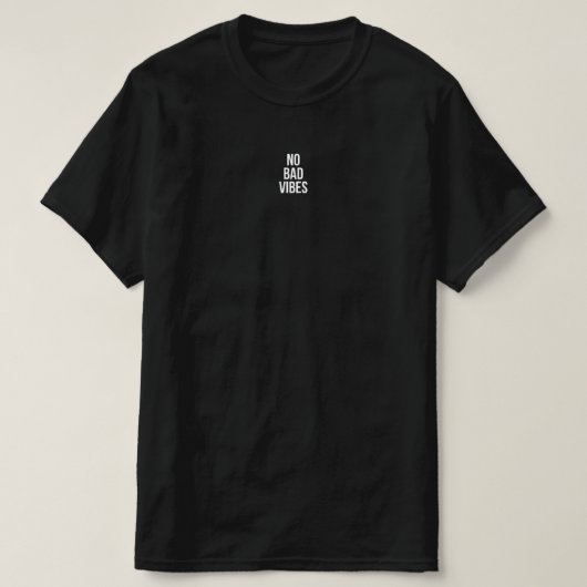 2014 エステティックス - ネガティブな気分じゃない Tシャツ (デザイン正面)