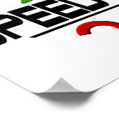 2014：スピードスケートで滑る ポスター (角)