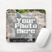 2014-2015学年カレンダーカスタム写真の追加 マウスパッド (マウス)