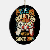 2014 9誕生日G以素晴らし降のレベル9のロック解除 セラミックオーナメント (右)