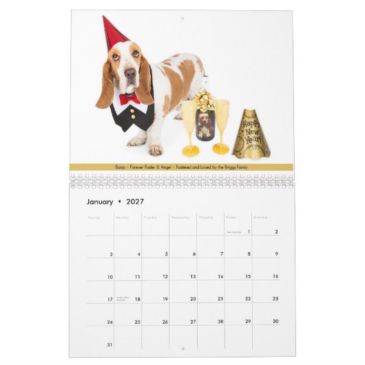 2014 AZBHRのカレンダー カレンダー (1月 2027)