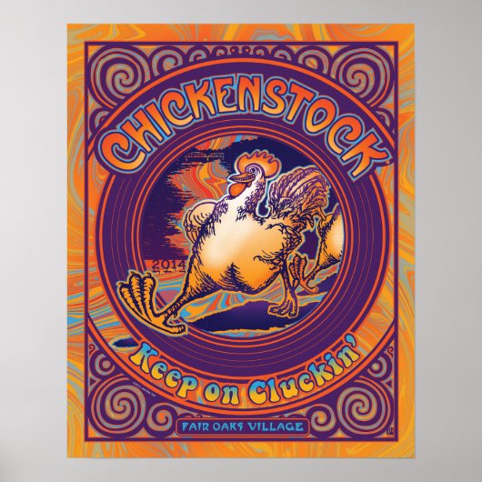 2014 Fair Oaks Chicken Stockポスター16 x 20" ポスター (正面)