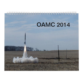 2014 OAMCロケットのカレンダー カレンダー